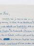 MONTESQUIOU : Lettre autographe signée de Robert de Montesquiou recensant ses donations, notamment une statuette de TroubetzKoÿ, considéré comme le Rodin russe, à diverses institutions - Signiert, Erste Ausgabe - Edition-Originale.com