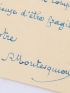 MONTESQUIOU : Lettre autographe signée de Robert de Montesquiou remerciant son bienveillant correspondant  - Autographe, Edition Originale - Edition-Originale.com