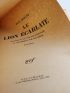 MORAND : Le lion écarlate précédé de La fin de Byzance et d'Isabeau de Bavière - Signed book, First edition - Edition-Originale.com