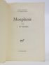 MORAND : Monplaisir... en littérature. - Monplaisir... en histoire - First edition - Edition-Originale.com