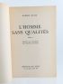 MUSIL : L'Homme sans Qualités - First edition - Edition-Originale.com