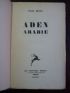 NIZAN : Aden Arabie - Libro autografato, Prima edizione - Edition-Originale.com