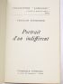 NOURISSIER : Portrait d'un indifférent - First edition - Edition-Originale.com