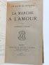 OHNET : La marche à l'amour - Signed book, First edition - Edition-Originale.com