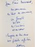 ORMESSON : Mon dernier rêve sera pour vous - Une biographie sentimentale de Chateaubriand - Autographe, Edition Originale - Edition-Originale.com