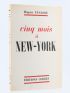 PANASSIE : Cinq Mois à New-York - First edition - Edition-Originale.com