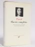 PASCAL : Oeuvres complètes - Edition-Originale.com