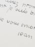 PAULHAN : Lettre autographe signée et adressée à Felia Leal, éditrice de son ouvrage Paroles transparentes illustré par Georges Braque : 