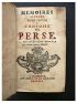 PECQUET : Memoires secrets pour servir a l'histoire de Perse - Erste Ausgabe - Edition-Originale.com