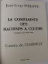 PHILIPPE : La complainte des machines à coudre - Signed book, First edition - Edition-Originale.com