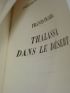 PICABIA : Thalassa dans le désert - First edition - Edition-Originale.com
