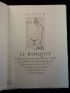PLATON : Le banquet - First edition - Edition-Originale.com