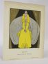 POIRET : Antinéa. Manteau du soir de Paul Poiret (pl.19, La Gazette du Bon ton, 1920 n°3) - First edition - Edition-Originale.com