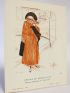 POIRET : L'Heure du rendez-vous. Manteau d'après-midi, de Paul Poiret (pl.71, La Gazette du Bon ton, 1920 n°9) - Erste Ausgabe - Edition-Originale.com