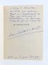 POURTAL DE LADEVEZE : De jaspe et d'onyx - Signed book, First edition - Edition-Originale.com