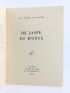 POURTAL DE LADEVEZE : De jaspe et d'onyx - Signed book, First edition - Edition-Originale.com