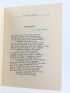POURTAL DE LADEVEZE : De jaspe et d'onyx - Signed book, First edition - Edition-Originale.com