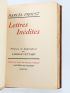 PROUST : Lettres inédites - Prima edizione - Edition-Originale.com