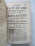 RABELAIS : Les oeuvres de M. François Rabelais - Edition-Originale.com