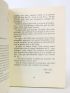 RILKE : Lettres françaises à Merline 1919-1922 - Erste Ausgabe - Edition-Originale.com