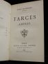 ROCHEFORT : Farces amères - Prima edizione - Edition-Originale.com