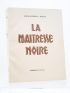 ROYER : La maîtresse noire - Edition-Originale.com