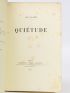 ROYERE : Quiétude - Libro autografato, Prima edizione - Edition-Originale.com