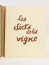 ROZET : Les dicts de la vigne - Edition-Originale.com