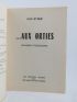 RYNER : ...Aux orties souvenirs d'adolescence - First edition - Edition-Originale.com