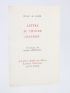 SADE : Lettre au citoyen Gaufridy - Signed book, First edition - Edition-Originale.com