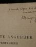 DEROCQUIGNY : Auguste Angellier professeur - Signed book, First edition - Edition-Originale.com