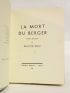 SAINT-POL-ROUX : La mort du berger - Erste Ausgabe - Edition-Originale.com