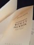 SAROYAN : Les aventures de Wesley Jackson - Signed book, First edition - Edition-Originale.com