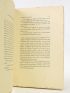 SCHLUMBERGER : Considérations in La Nouvelle Revue française n°1 de l'année 1909 - Le premier numéro de cette considérable revue - Erste Ausgabe - Edition-Originale.com