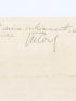 SEGALEN : Double lettre autographe signée adressée à Emile Mignard évoquant des gravures de Gauguin :  