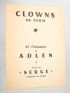 SERGE : Clowns de Paris - Autographe, Edition Originale - Edition-Originale.com