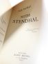 STENDHAL : Notre Stendhal - Edition Originale - Edition-Originale.com