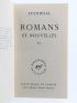 STENDHAL : Romans et Nouvelles Tome II - Edition Originale - Edition-Originale.com
