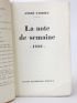 TARDIEU : La note de semaine - 1936 - First edition - Edition-Originale.com
