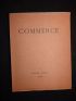 VALERY : Commerce. Automne 1925 - Cahier V - Edition Originale - Edition-Originale.com