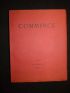 VALERY : Commerce. Été 1926  - Cahier VIII - Prima edizione - Edition-Originale.com