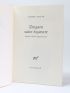 VELTER : Zingaro suite équestre et autres poèmes pour Bartabas - Libro autografato, Prima edizione - Edition-Originale.com