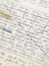 VIAN : Manuscrit autographe d'un article sur la Brasier Torpédo 1919, automobile fétiche de Boris Vian, rédigé sous le pseudonyme de Claude Varnier : 