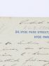VIVIEN : Lettre autographe signée adressée à Natalie Clifford Barney et enrichie d'un poème intitulé 
