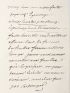 VOLTAIRE : Lettre autographe de Voltaire, enrichie de son paraphe, adressée à son éditeur genevois Gabriel Cramer : 