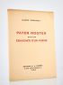ELUARD : Pater noster suivi de Ebauches d'un poème - Autographe, Edition Originale - Edition-Originale.com