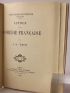 WEISS : Trois années de théâtre 1883-1885. Autour de la Comédie-Française - Prima edizione - Edition-Originale.com