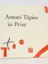 WYE : Tapies in print - Autographe, Edition Originale - Edition-Originale.com