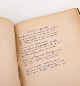 Exceptionnel recueil de onze poèmes autographes de Louis Aragon sélectionné par celui-ci pour paraître dans sa première anthologie