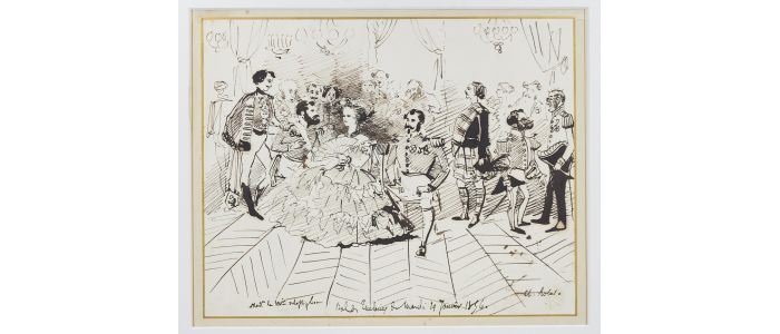 CASTIGLIONE : Madame la Comtesse de Castiglione et Napoléon III ou Le bal aux Tuileries le mardi 29 janvier 1856 - Signiert, Erste Ausgabe - Edition-Originale.com